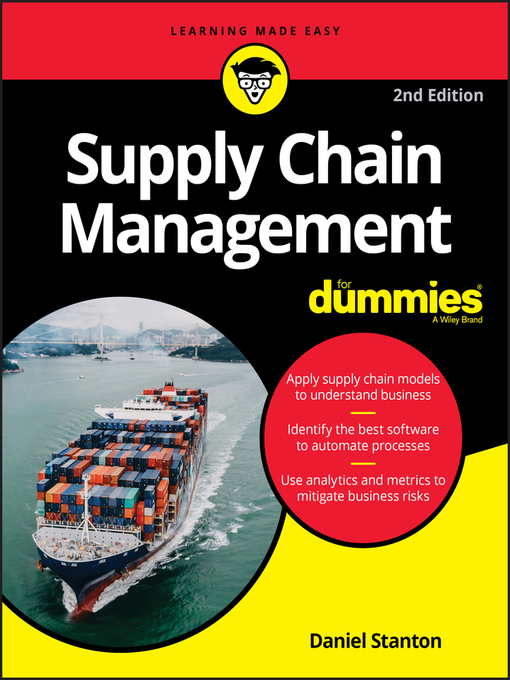 Title details for Supply Chain Management For Dummies by Daniel Stanton - Available